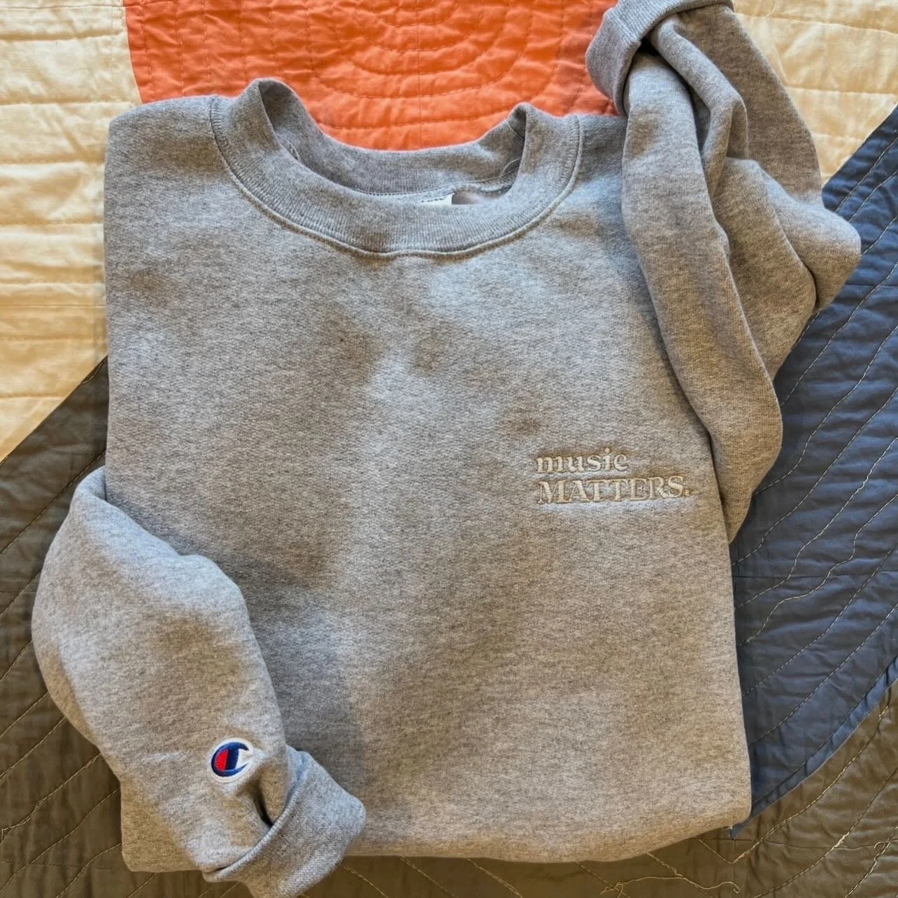 It&rsquo;s Curry, Brendan&rsquo;s wifey, jumping in to let you know we have a new, kick-ass, sweatshirt out!&nbsp;

As you know, music is magic. It creates community, it can bind us, even when we&rsquo;ve been stretched to believe we have no commonal