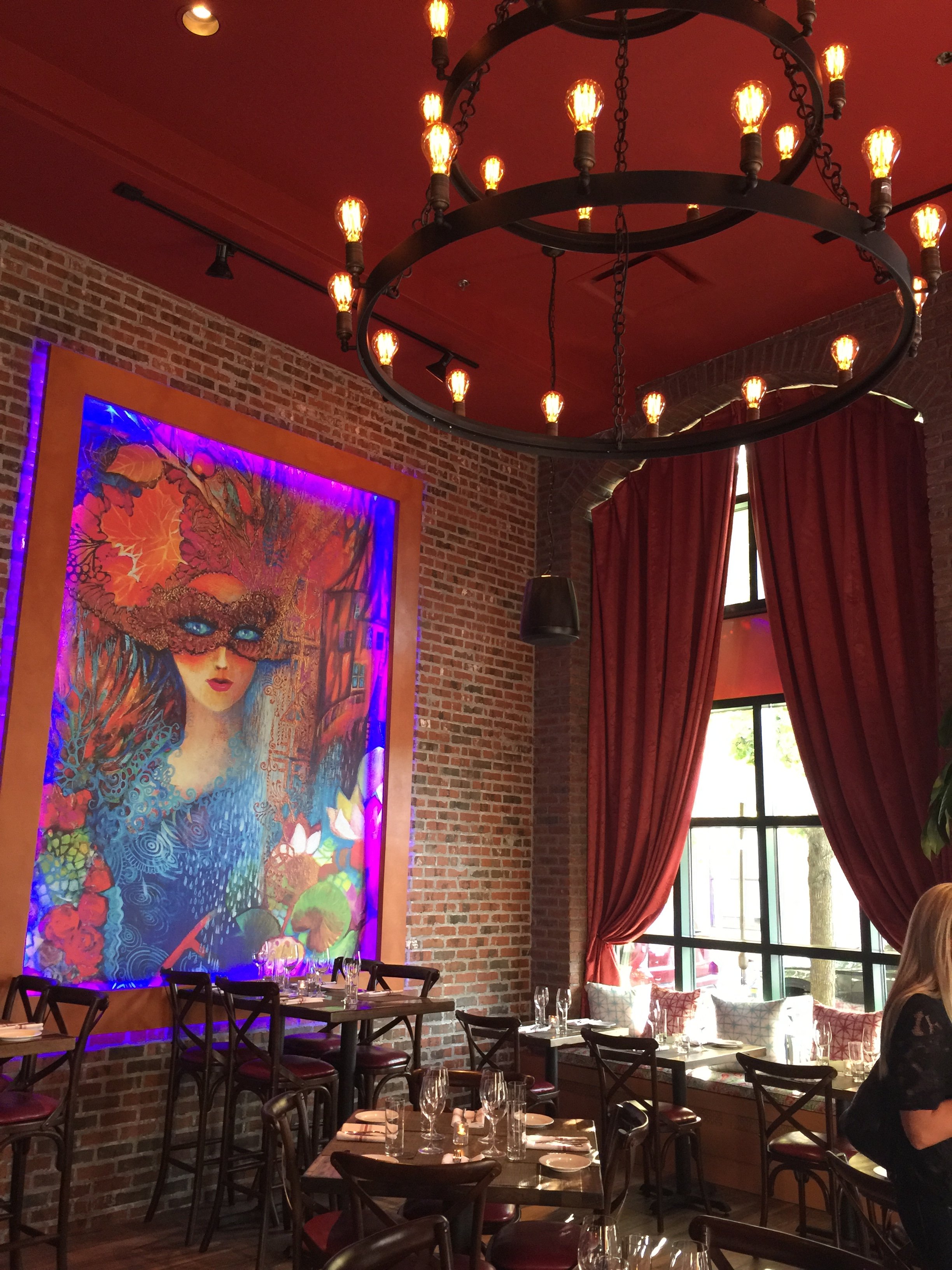 restaurant dining room designed by Raymond Haldeman the restaurant designer
