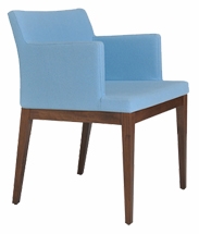 Chadri Wood Modern Restaurant Chair