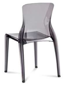 Phase Clear Modern Restaurant Chair