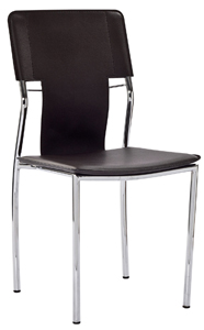 Zebra Modern Chrome Chair 