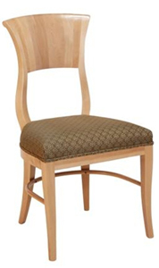 Medialuna Designer Restaurant Chair