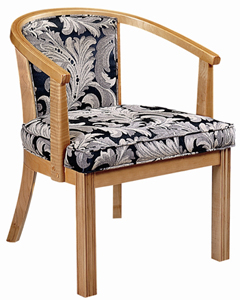 Concord Curved Restaurant Chair