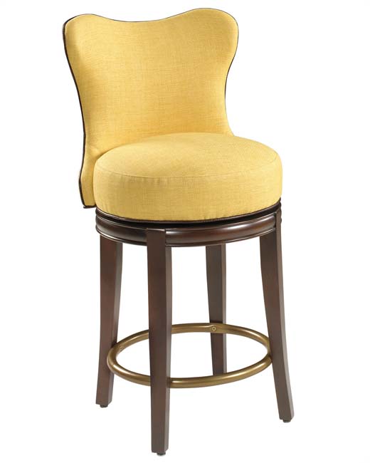 Blaker Designer Swivel Barstool - Counter Height