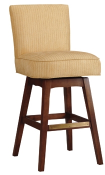 Mozart Upholstered Swivel Barstool