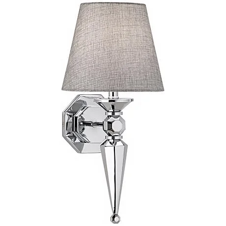  7 GRAY SHADE SCONCE $79.95