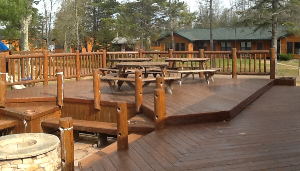 "Before" Timber Breeze Outdoor Deck