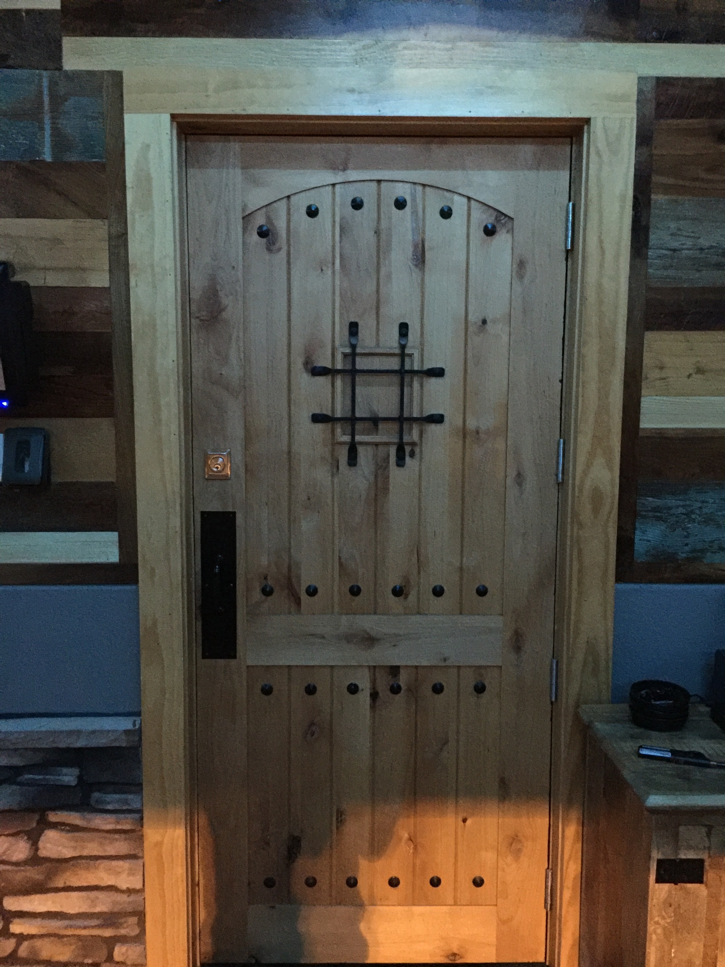 Custom Crafted Exit Door