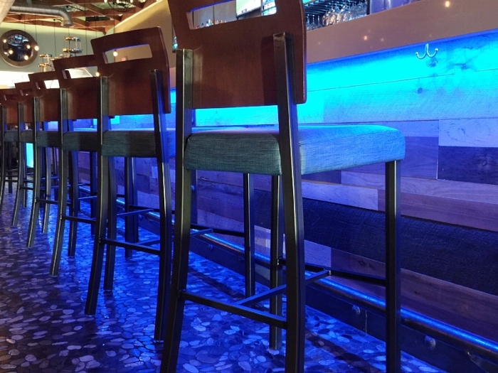 Restaurant Designer Padded Barstools