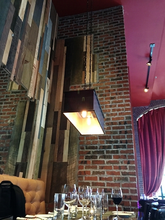 Reclaimed Wood and Brick Design