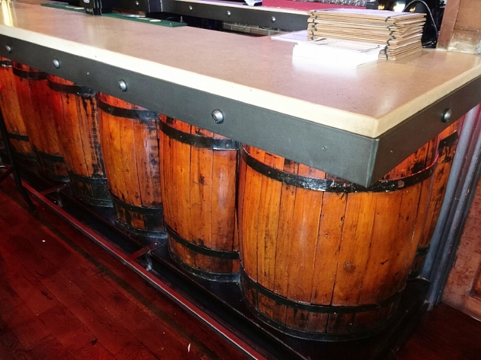 Wine Barrel Bar Design