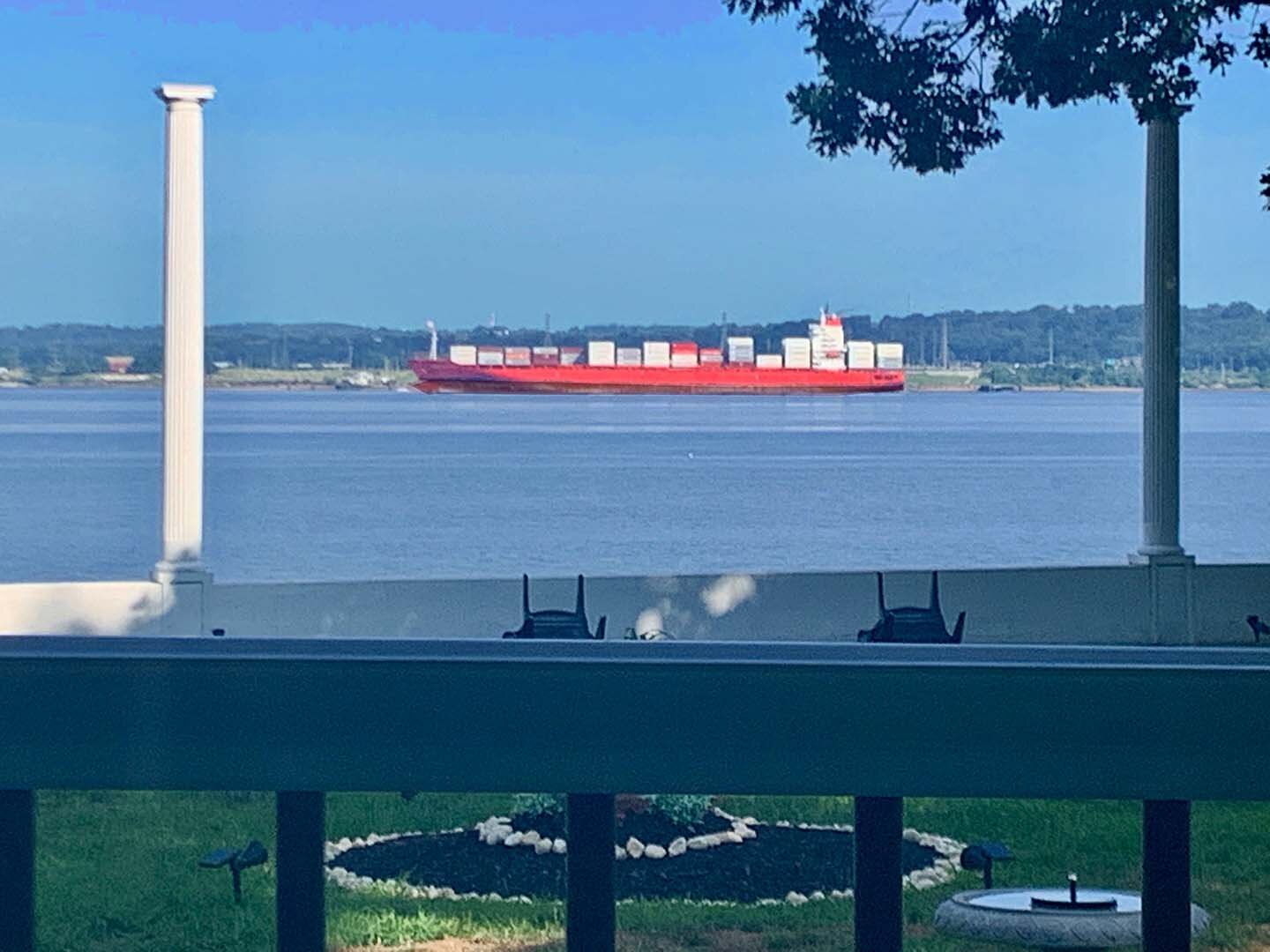 Ships Passing The Haldeman Estate (Copy)