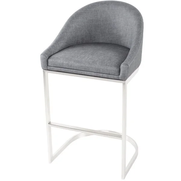 $192. Click for info…Comes in White and Gray Faux Leather, but featured in photo is Faux Gray Leather with some striations which would probably be easier to keep clean