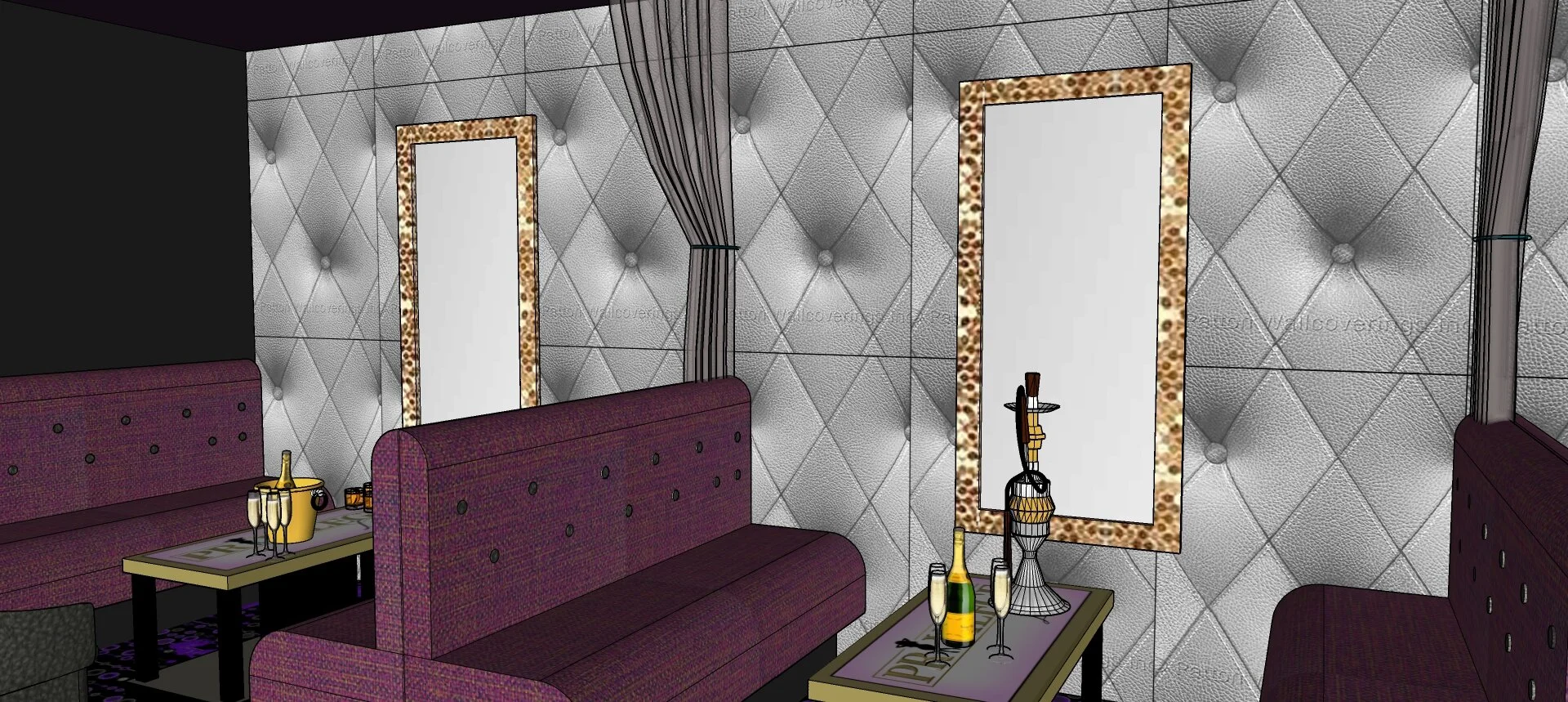 Back Lit Wall Mounted Mirrors