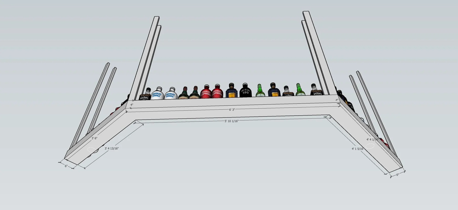 METAL LIQUOR SOFFIT
