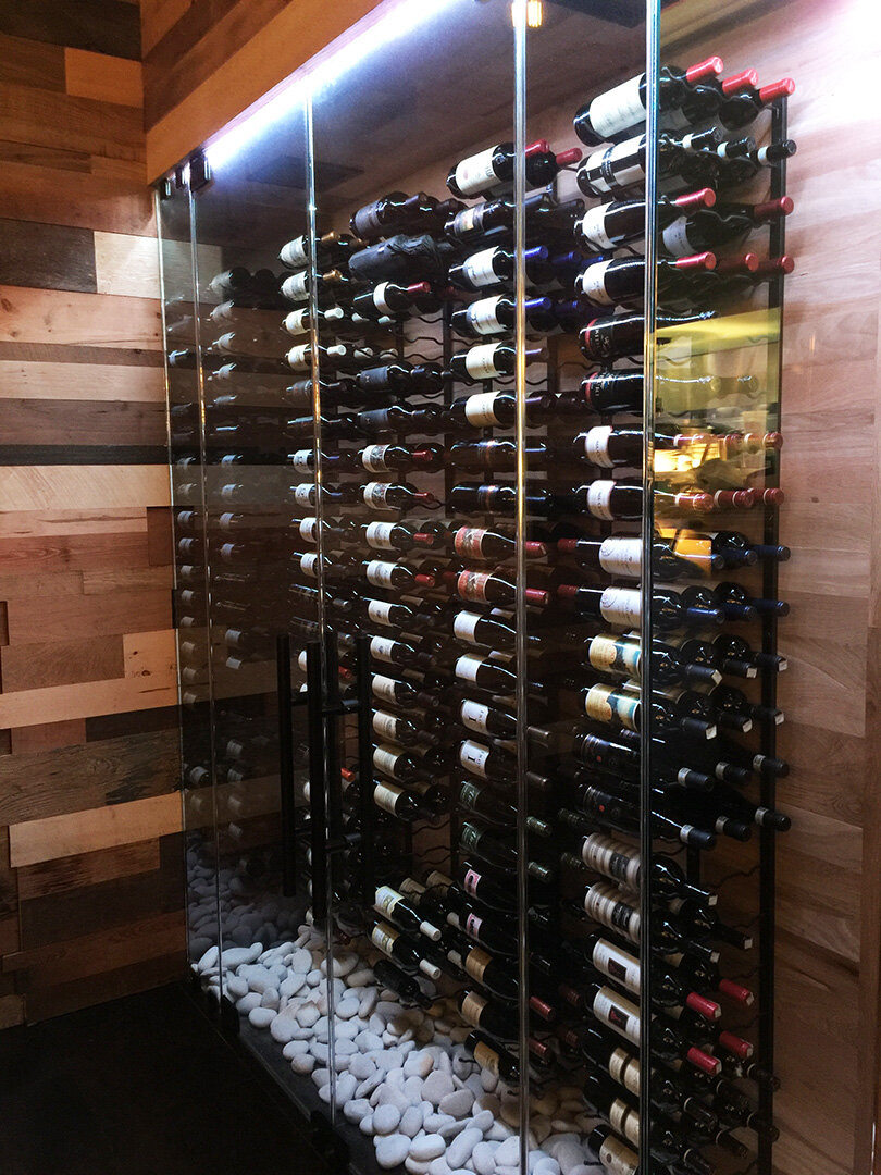 wine cabinet design