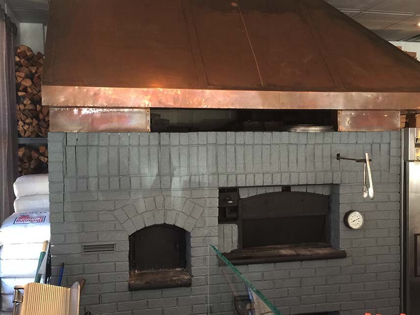 coal fire pizza oven