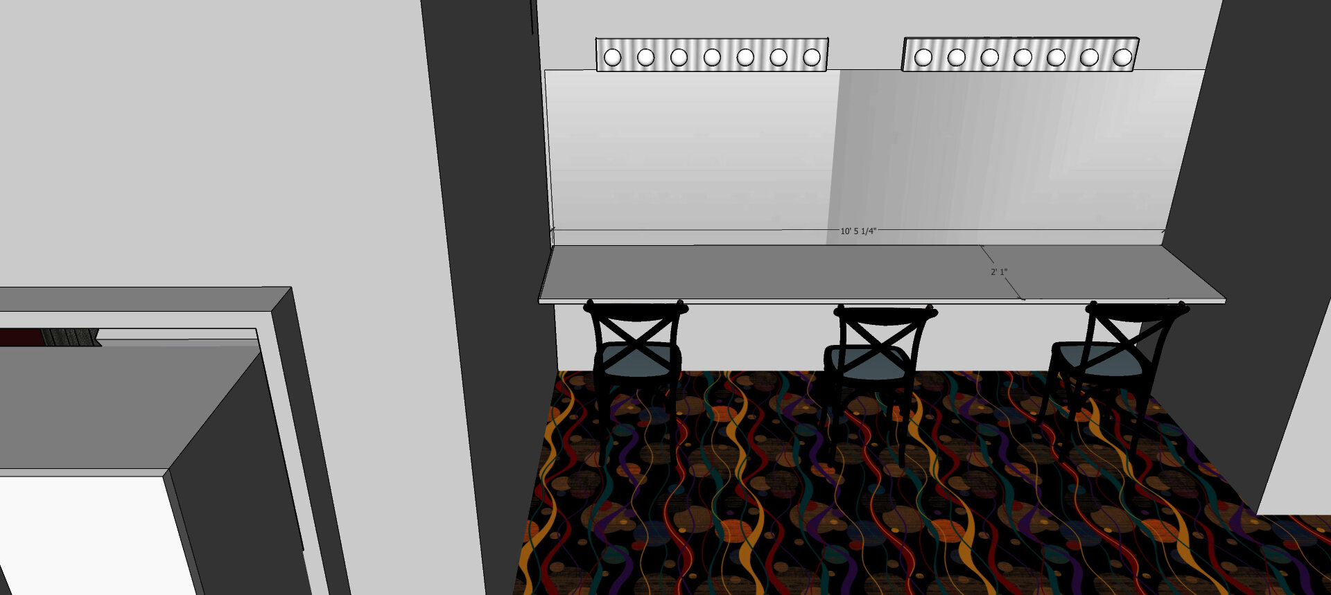 MAKE-UP COUNTER 2