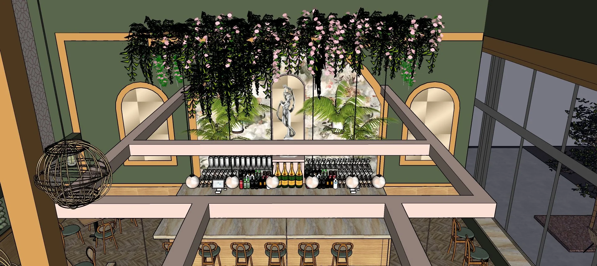 BAR LIGHTING SOFFITS