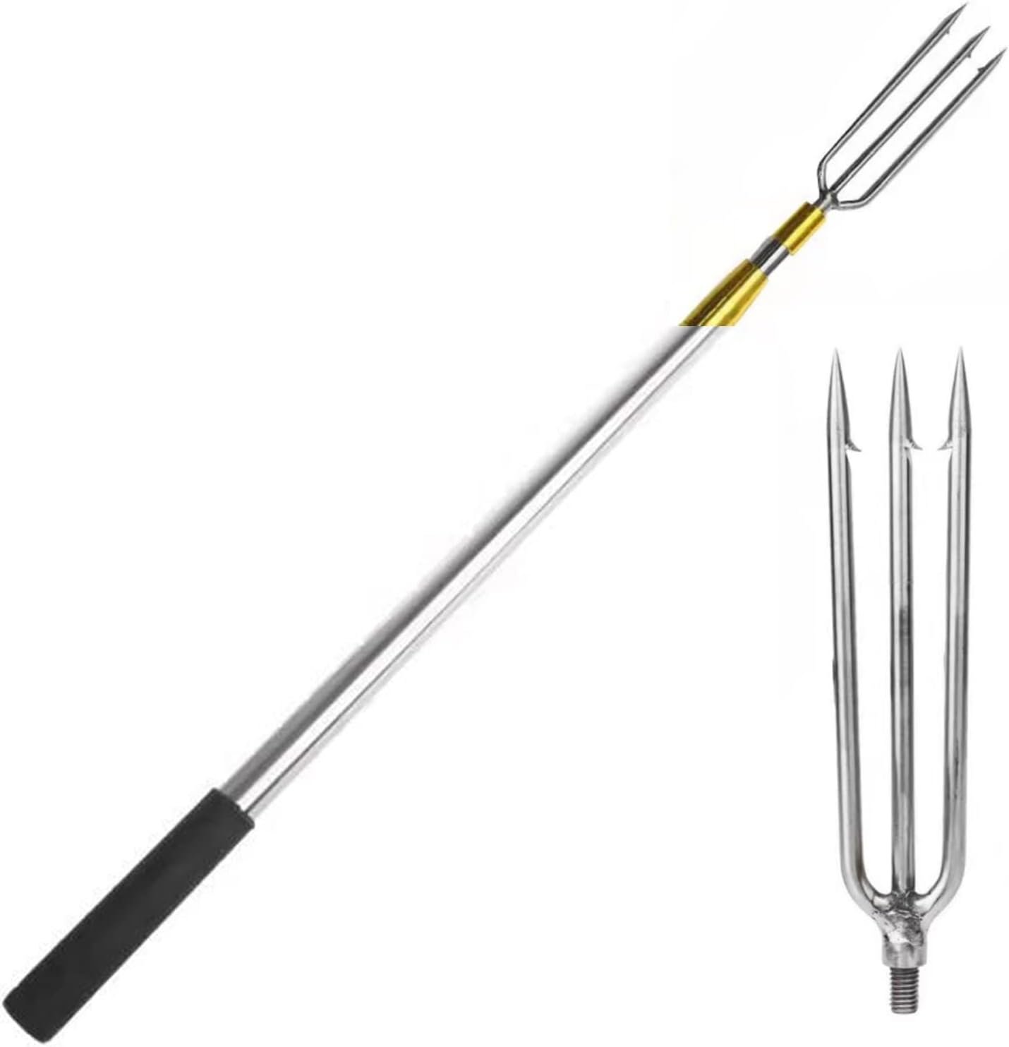Telescopic Rod w/ 3 Tooth Harpoon