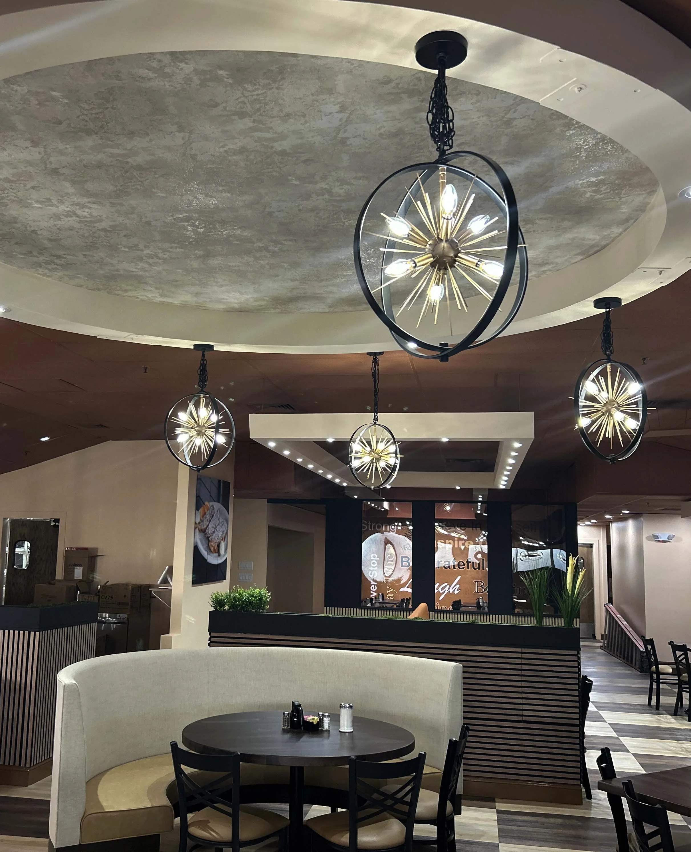 Interior design for restaurants