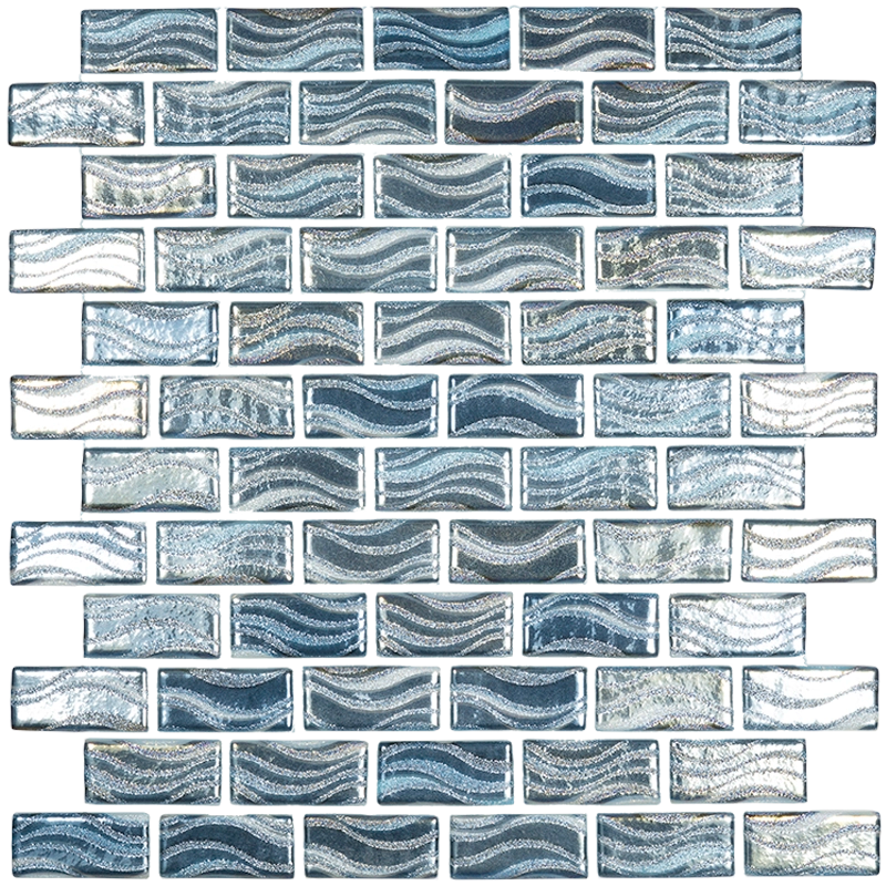 GLACIER BAR OCEAN BLUE 1"X2"