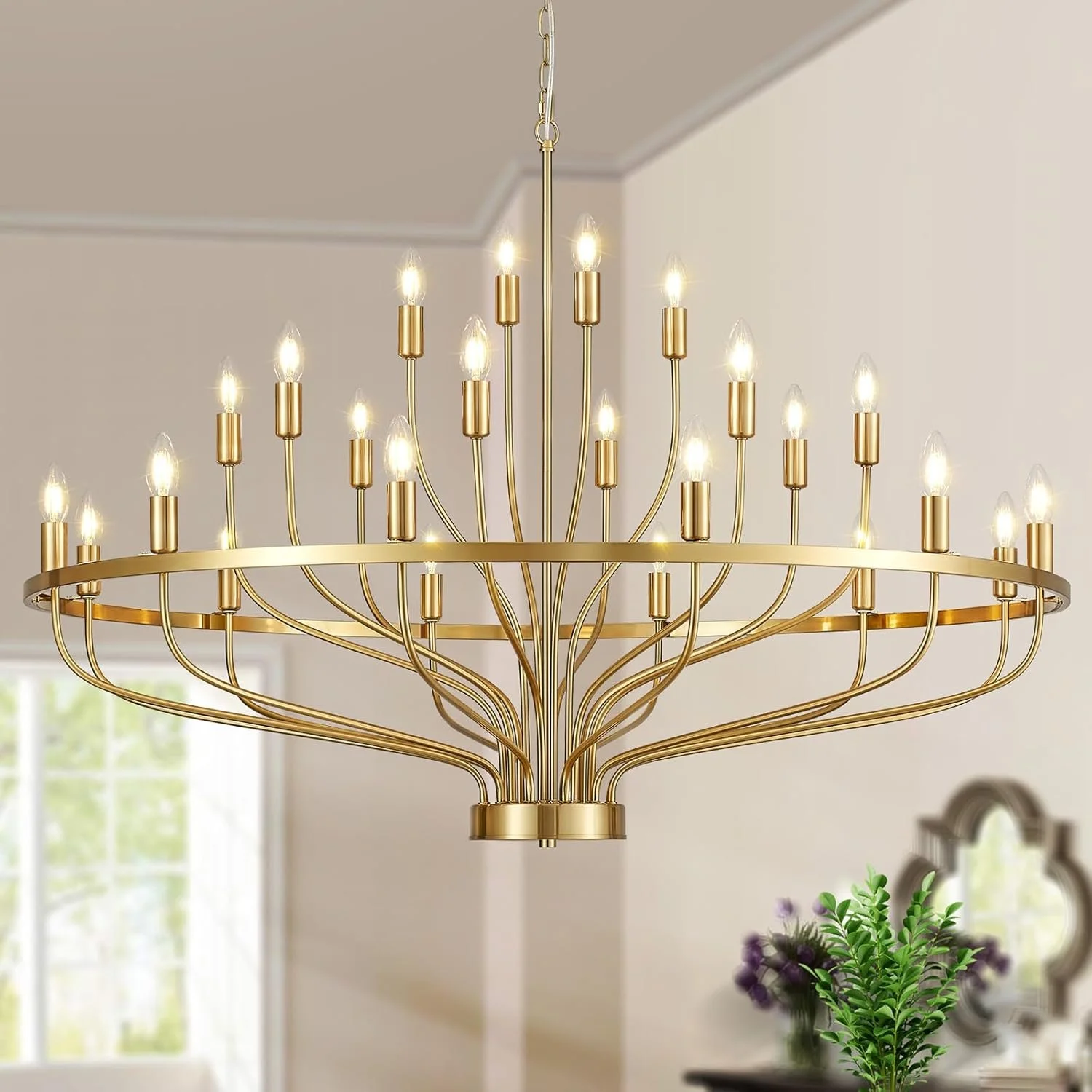 LARGE CHANDELIER FOR DINING ROOM