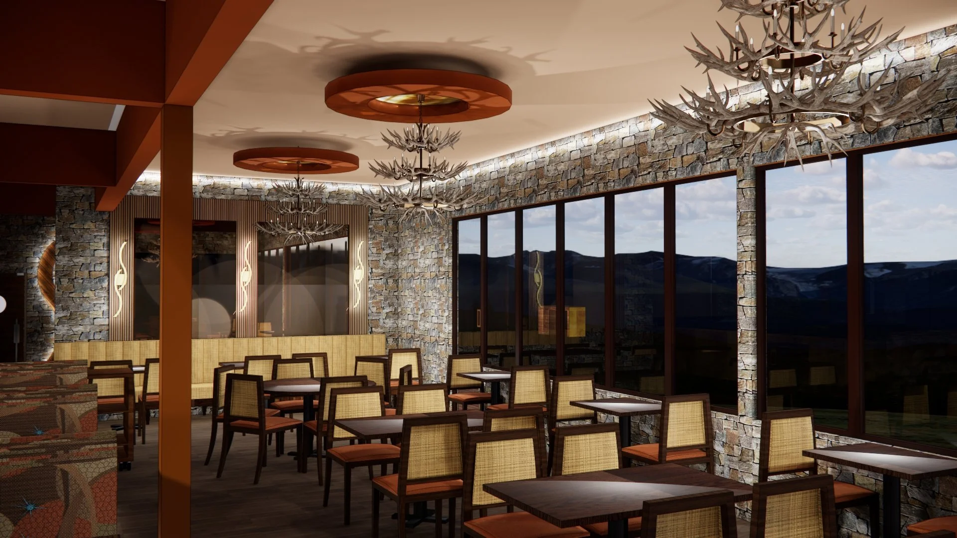 Bifold doors replace with windows on 31" knee wall