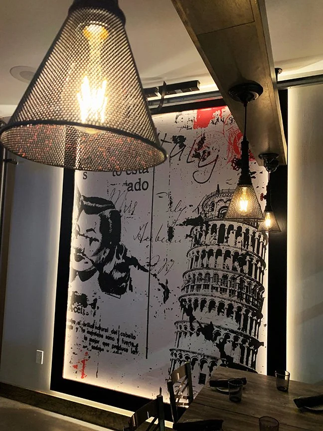 Restaurant Design Mural Art