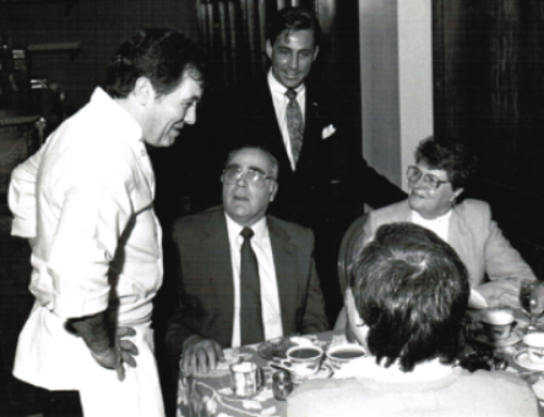 Jacques Pepin at Raymond's Restaurant