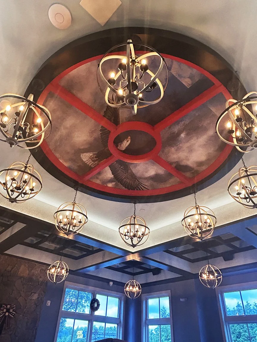 custom restaurant chandelier 