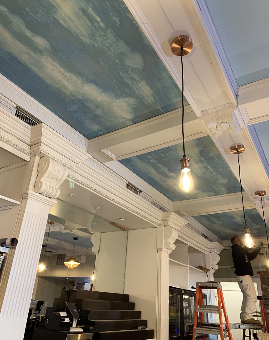 Bar Restored in White