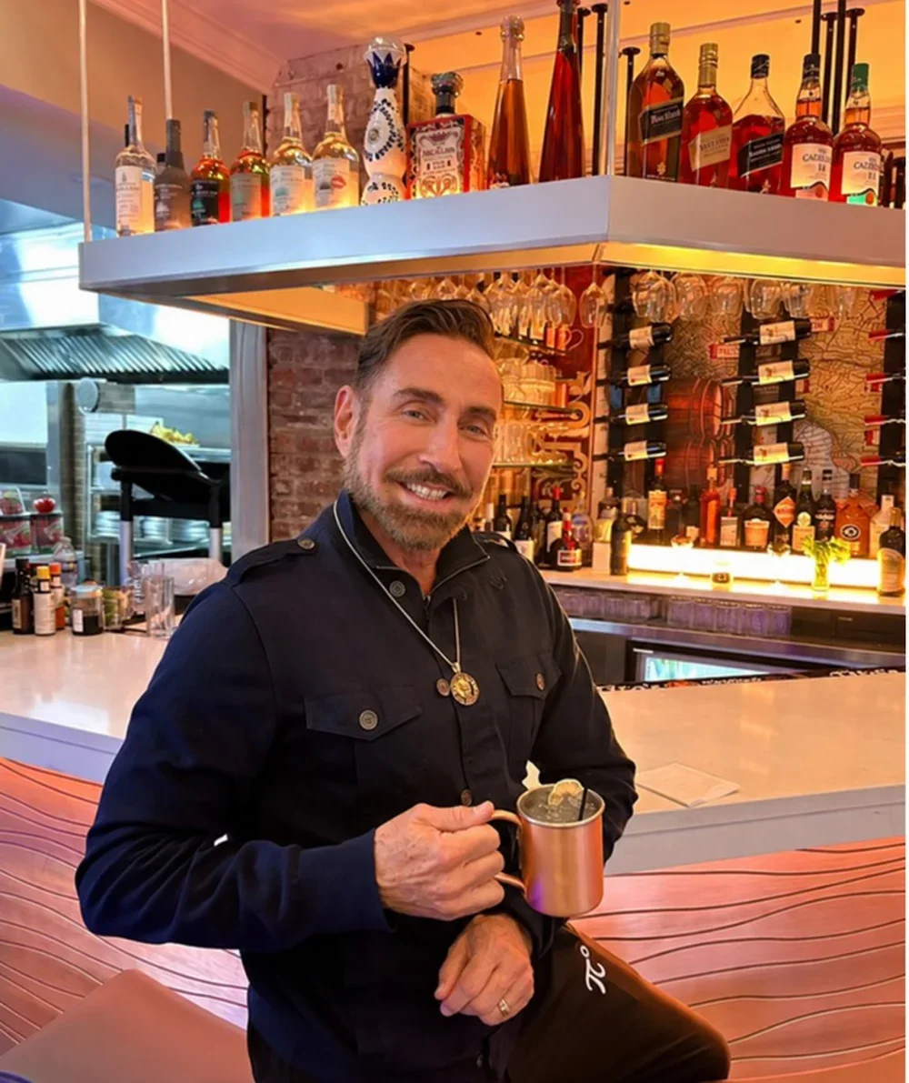 restaurant designer Raymond Haldeman at ViSposito and restaurant rebrand he recently designed