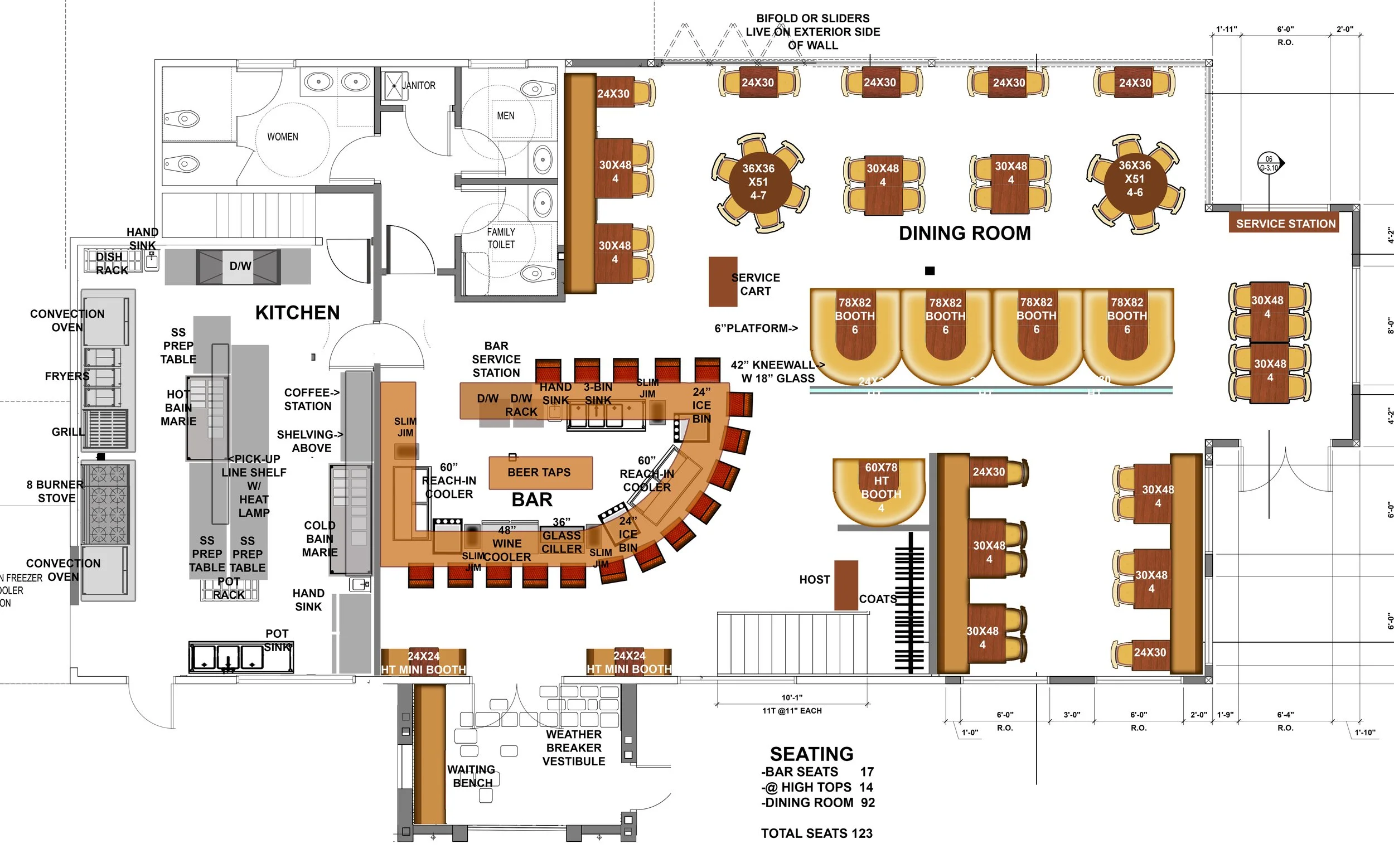 restaurant designer floor plan new jersey
