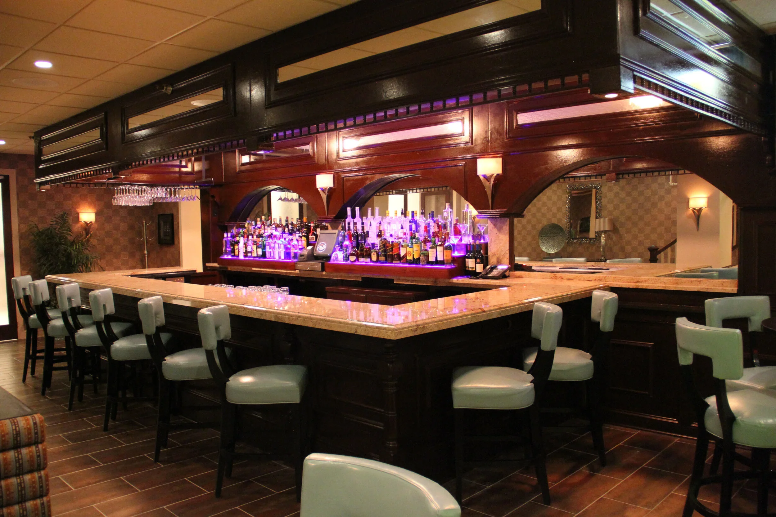 Palace of Asia restaurant in Kingston, NJ, designed by Raymond Haldeman