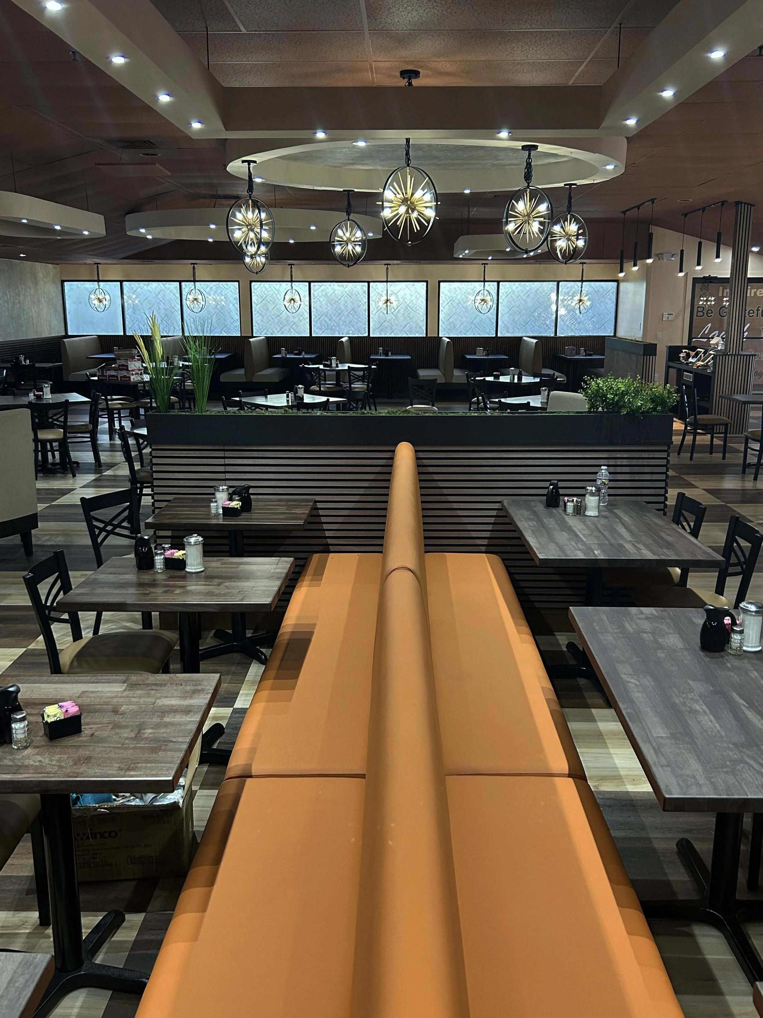 interior restaurant designer dining room in PA