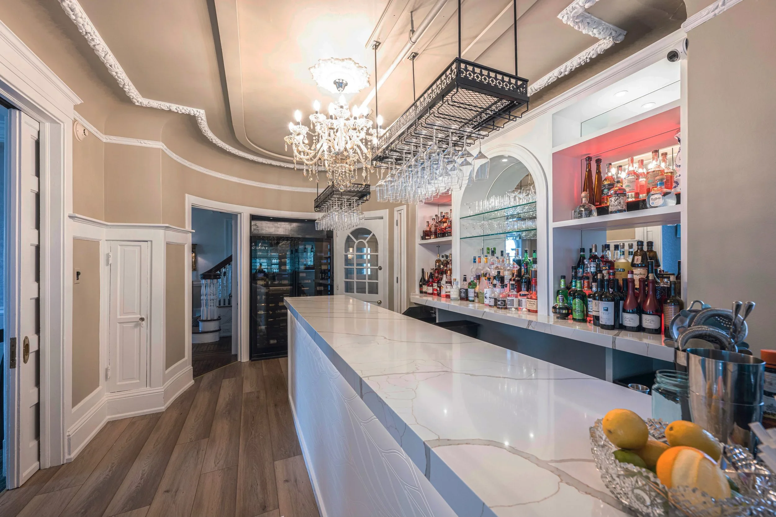 Peter Shields Inn restaurant in Cape May, NJ, designed by Raymond Haldeman