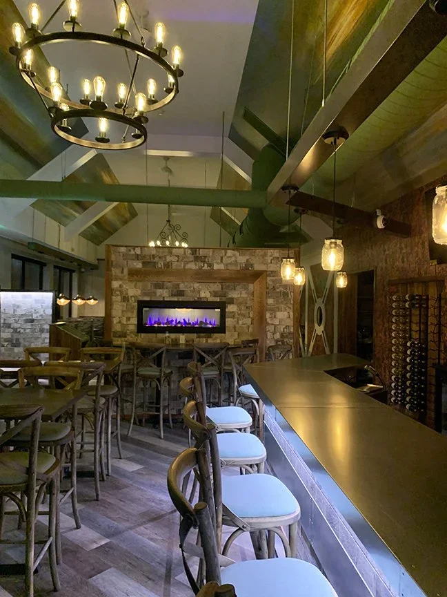Kitchen American Bar & Grill in Whitehouse Station, NJ, designed by Raymond Haldeman