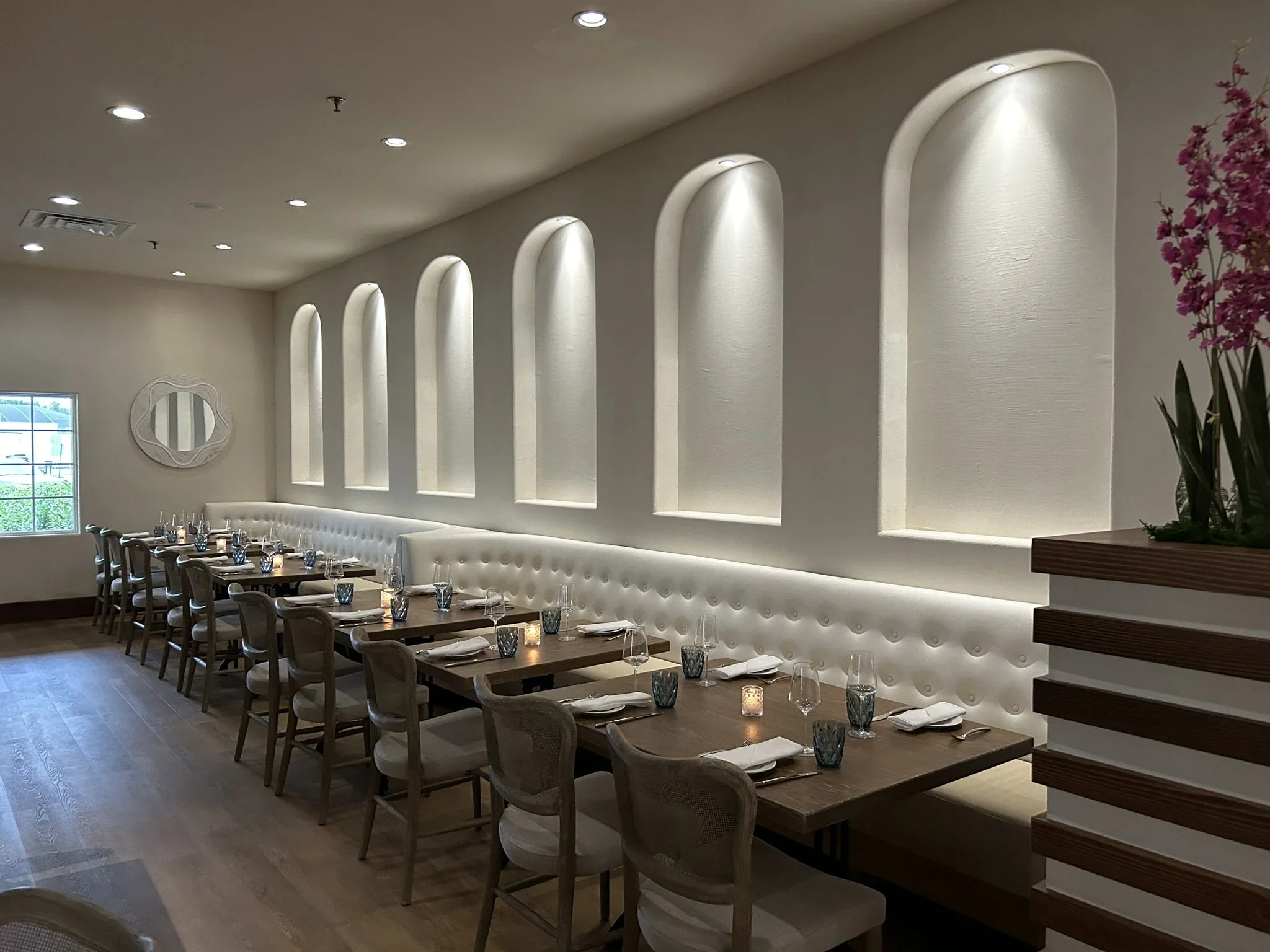 Naxos Estiatoria restaurant design by Raymond Haldeman the restaurant designer