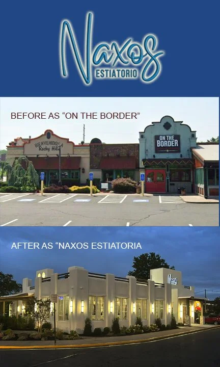 Restaurant designer Raymond Haldeman's restaurant rebrand of Naxos
