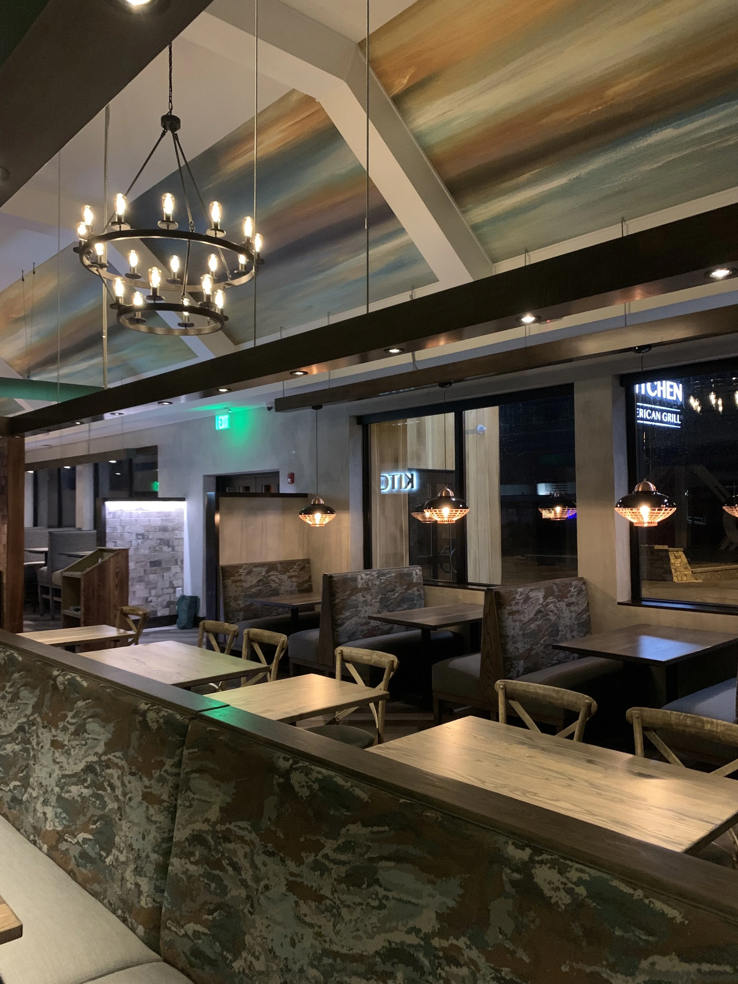 bar and restaurant designer Raymond Haldeman's design