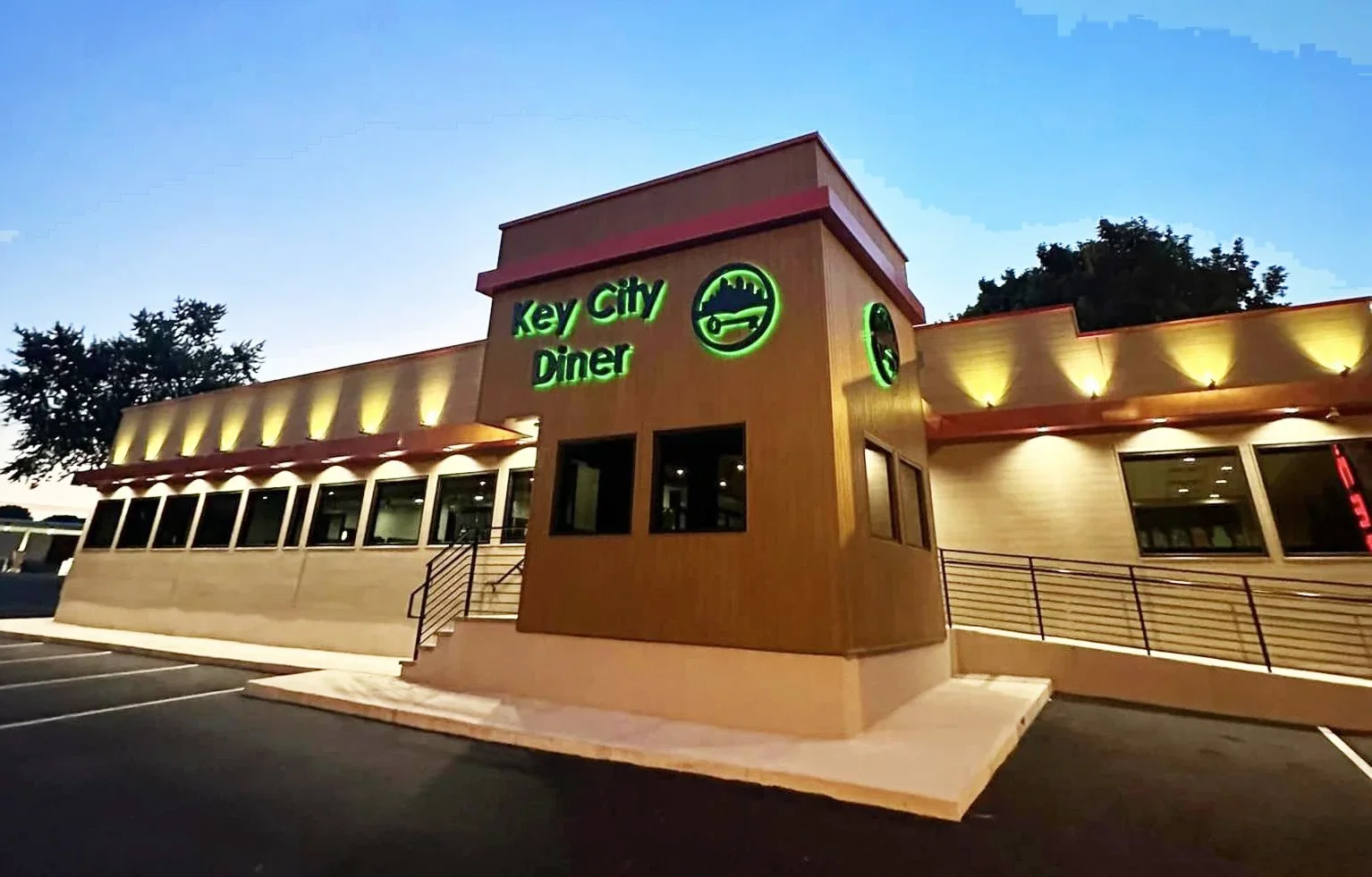 Key City Diner in Phillipsburg, NJ, redesigned by Raymond Haldeman