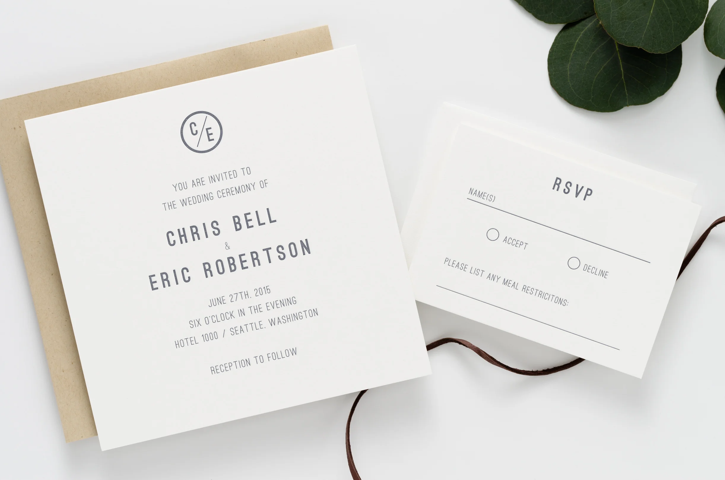 Harrison Invitation Suite