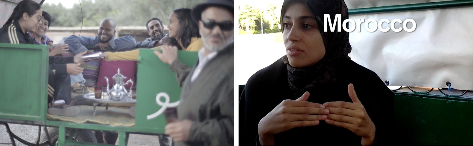 Members of a think tank in Morocco providing North African solutions to North Americans problems