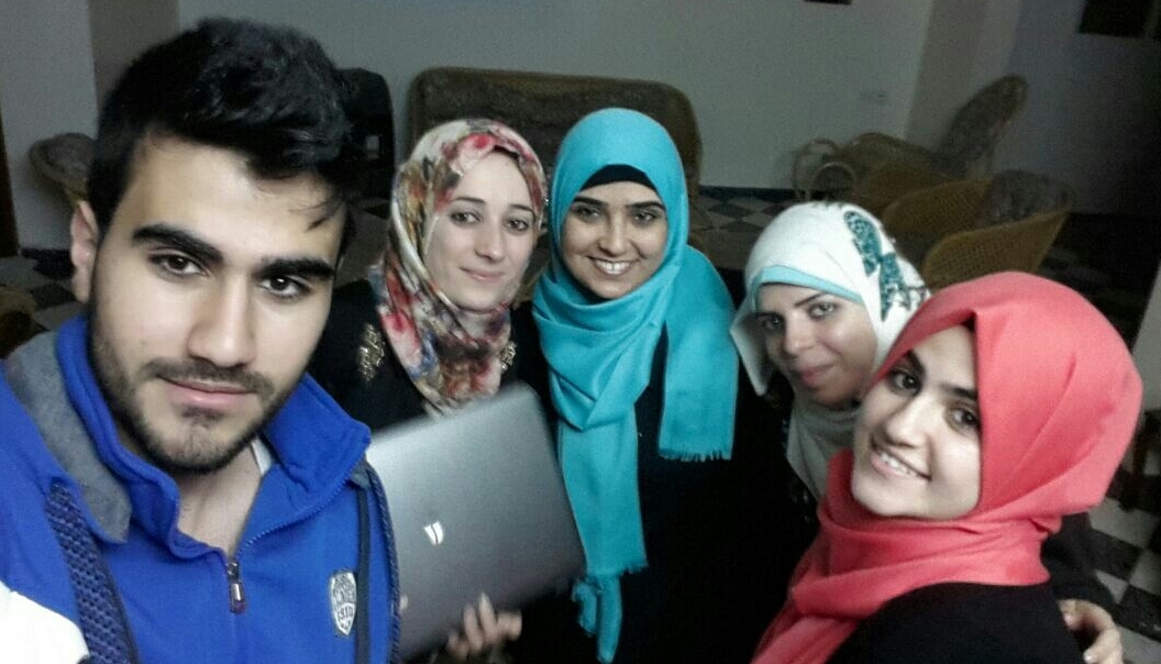 The Think Tank in Gaza is a group of university students and fresh graduates who work on social initiatives.