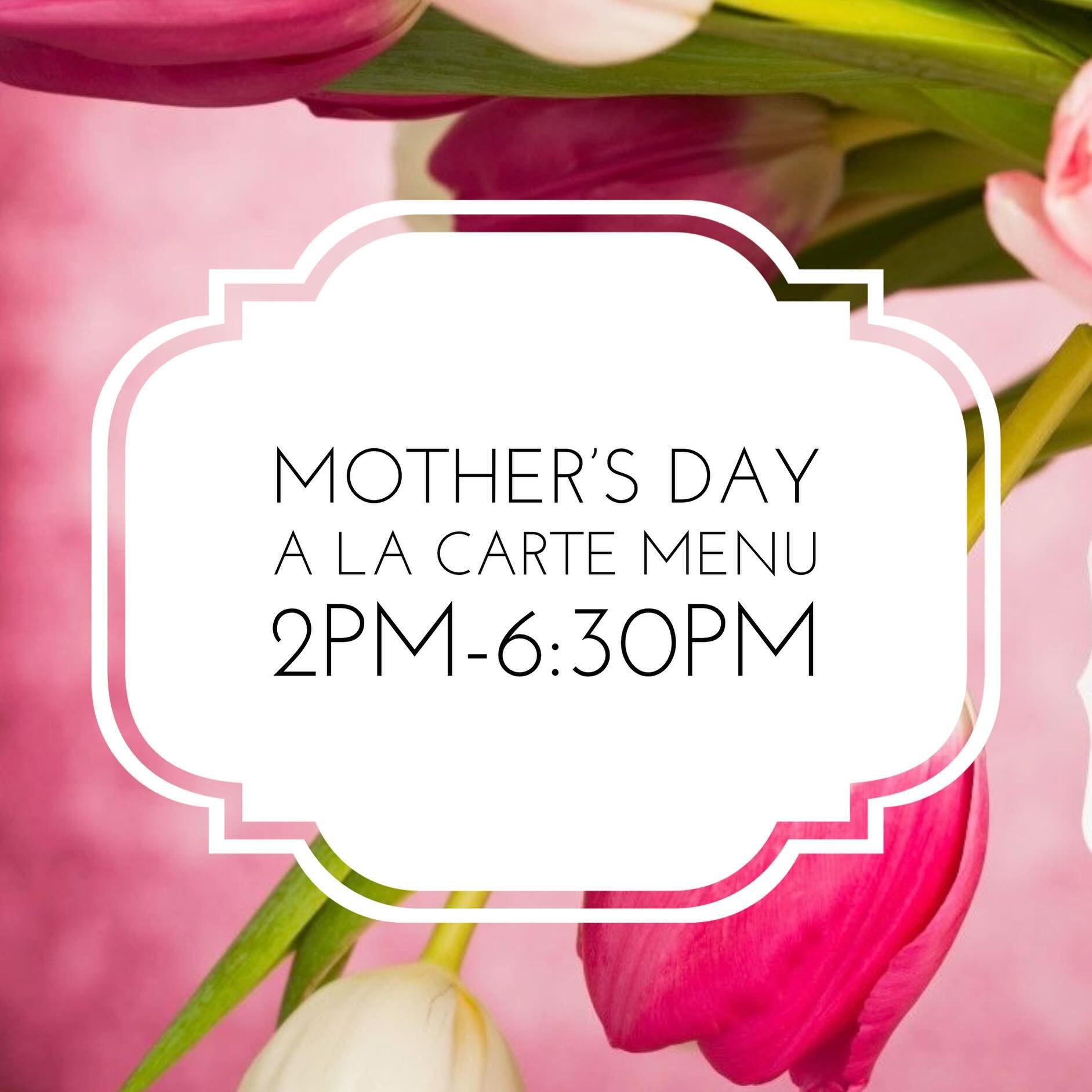 Mother&rsquo;s Day is less than a month away! 
We are now accepting reservations. 

#stonecreekinn #eastquogue #hamptons #longislandrestaurants