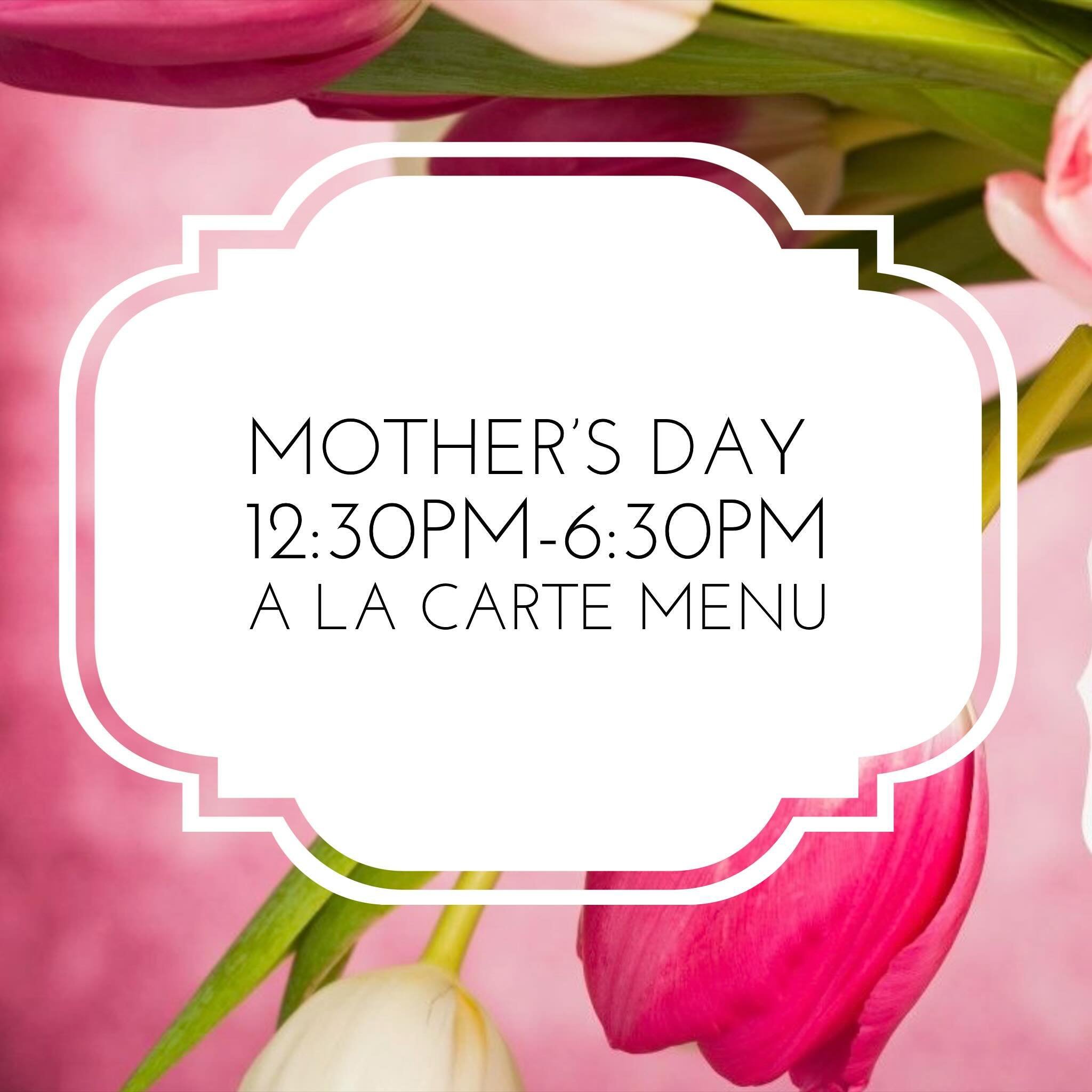 🌸 Don&rsquo;t forget to show Mom some love this Mother&rsquo;s Day! 💐 Secure your reservations to make her day extra special. 💖 Whether it&rsquo;s lunch, dinner, or a thoughtful gift card, plan ahead and make her feel cherished. 

#MothersDay #Res