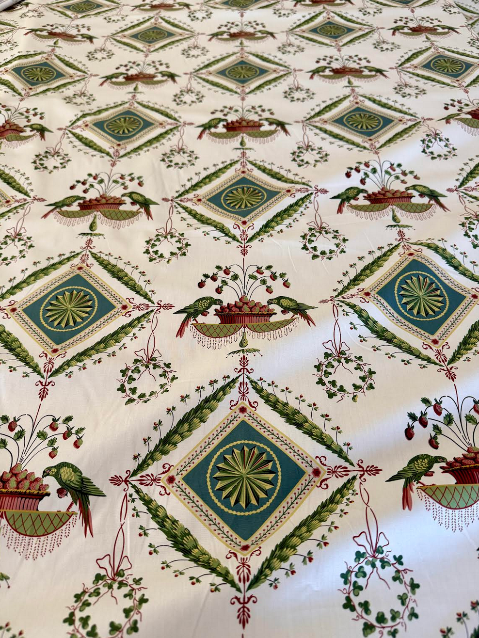 Fabric in printed cotton