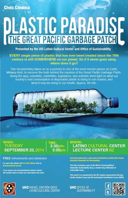 Poster. Plastic Paradise: the Great Pacific Garbage Patch