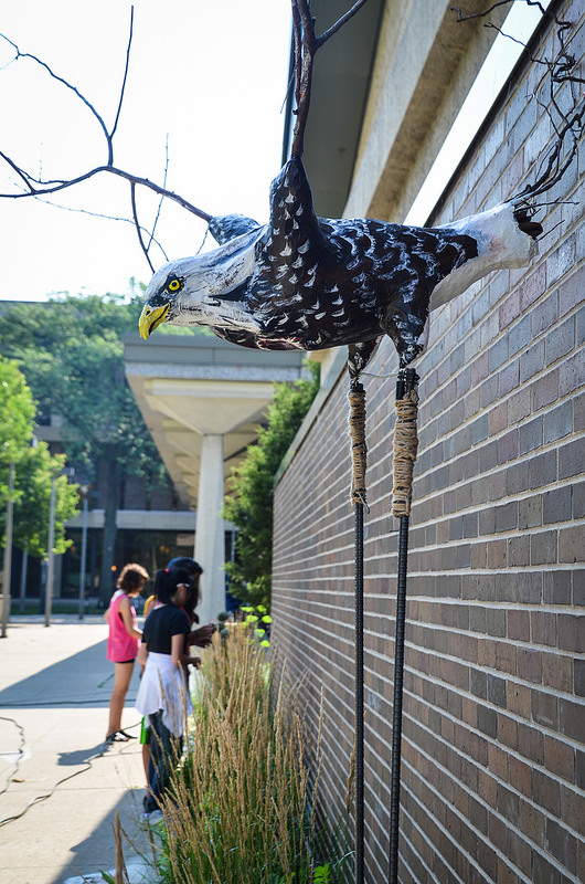 eagle sculpture